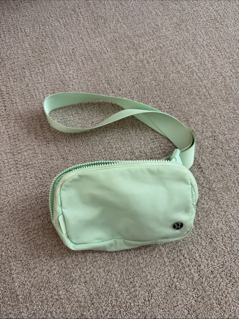 lululemon athletica Mint Green Crossbody Pouch